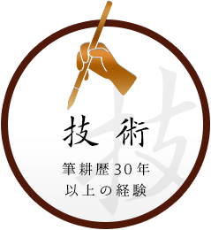 技術筆耕歴20年以上の経験